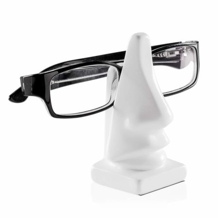 Ceramic glasses holder - white
