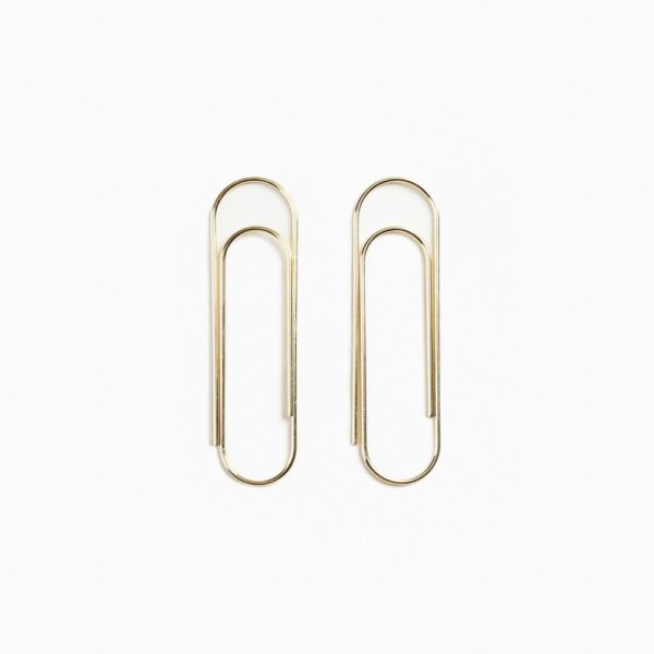 Gianr paper clips Poketo Brass