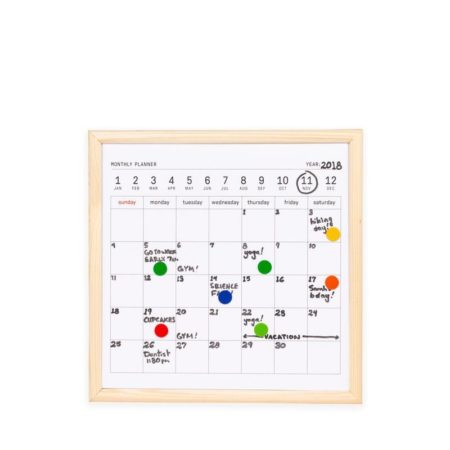 Mini Whiteboard Calendar Kikkerland