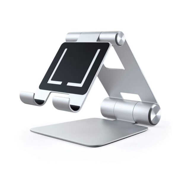 Satechi R1 Tablet Stand - silver, rubber grips