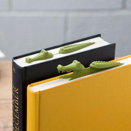 3D Crocodile Bookmark by Peleg Design